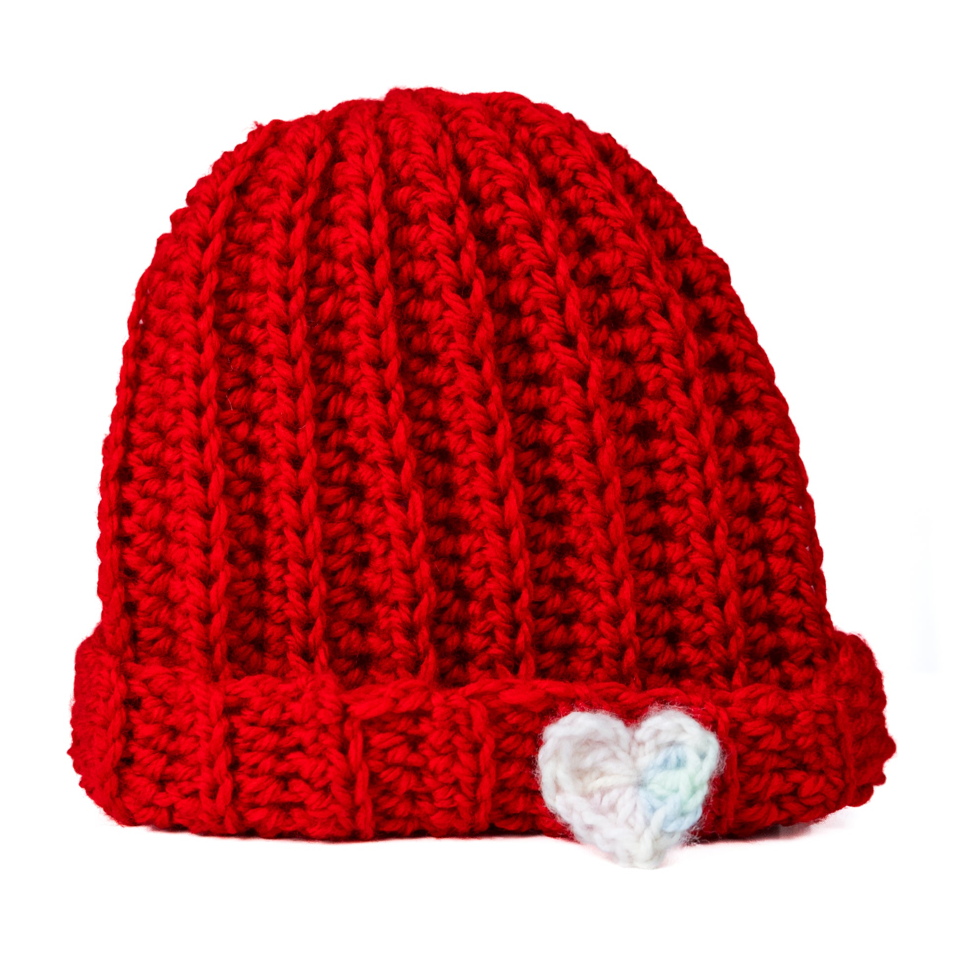 Berretto rosso. Cappello uncinetto. Accessori crochet