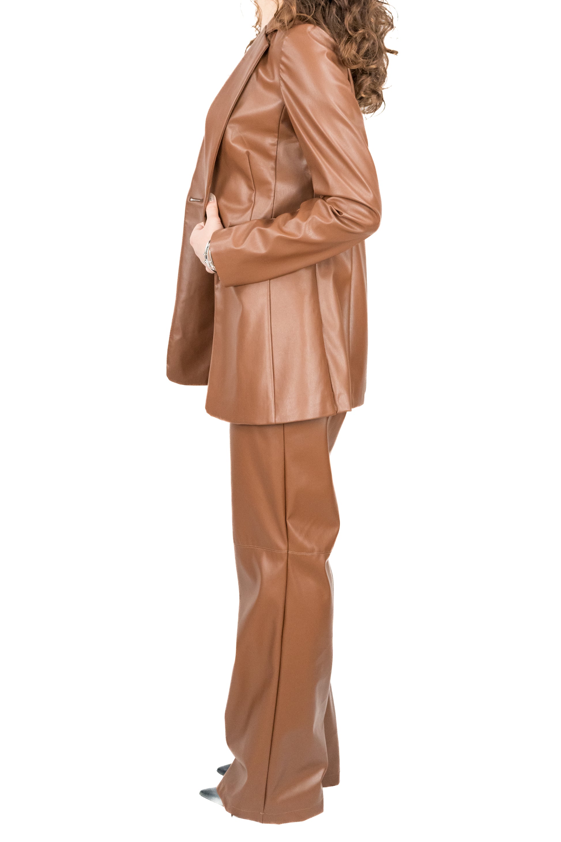 Giacca e pantalone in ecooelle