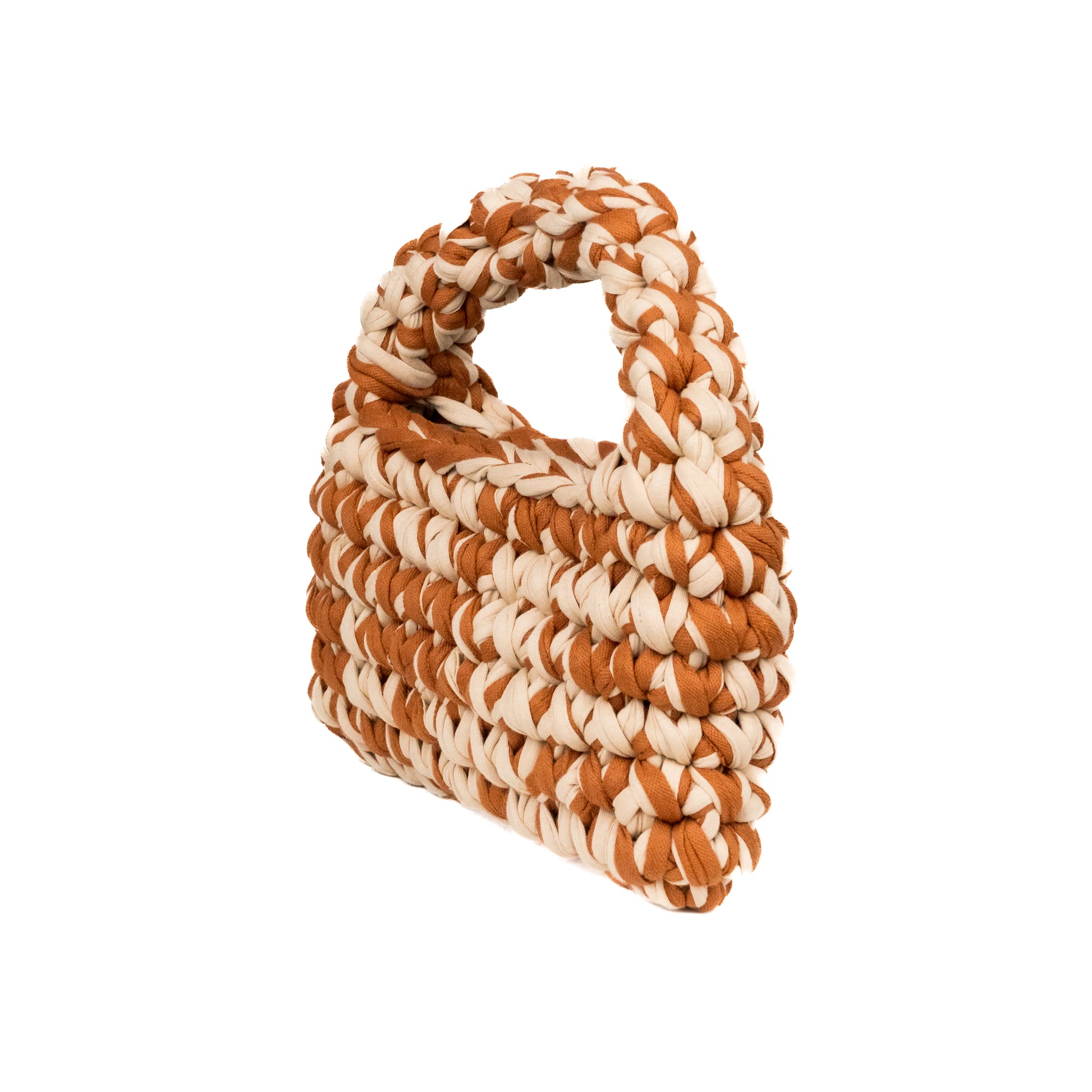 Mini bag crochet bicolor