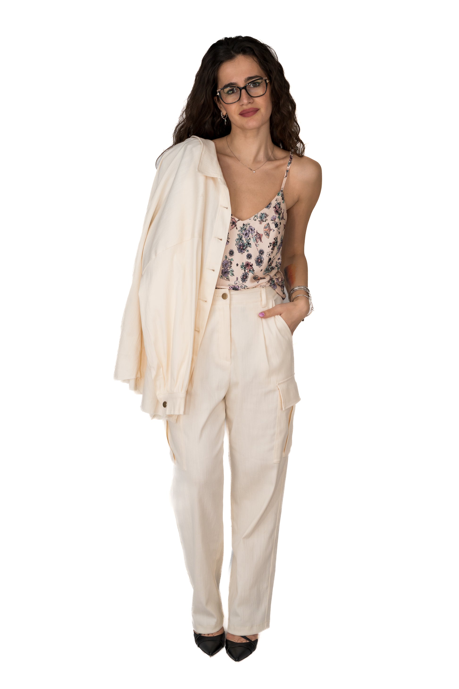 Camicione e pantalone cargo completo
