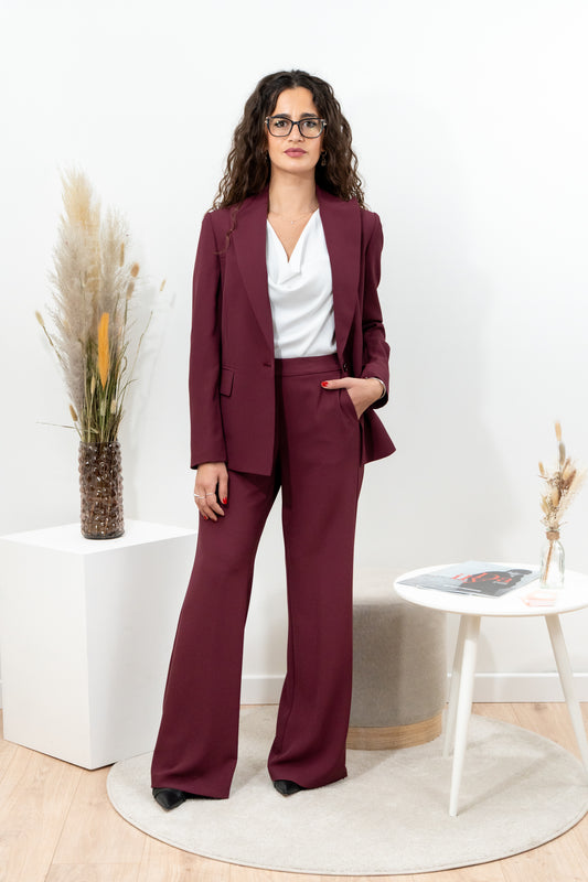 Pantalone del tailleur fluido