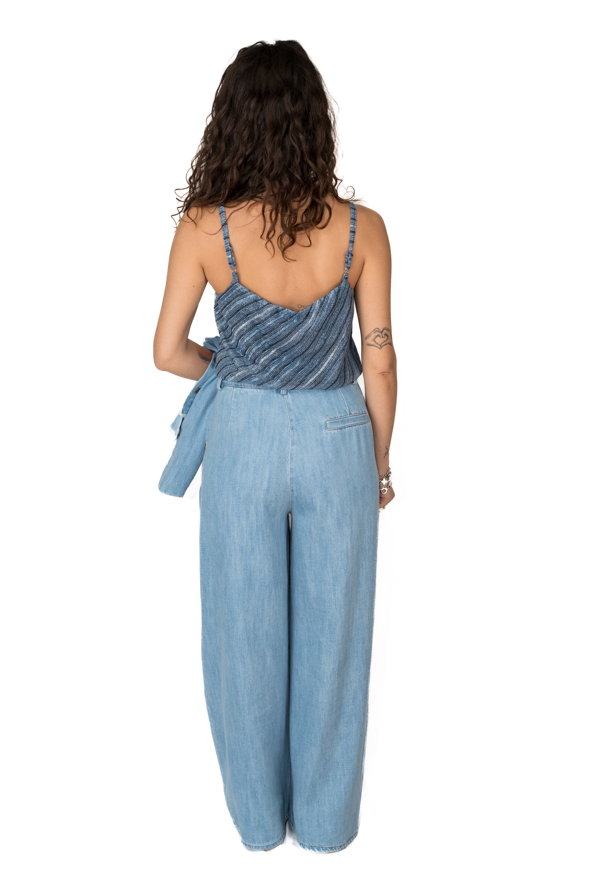 Pantalone jeans over