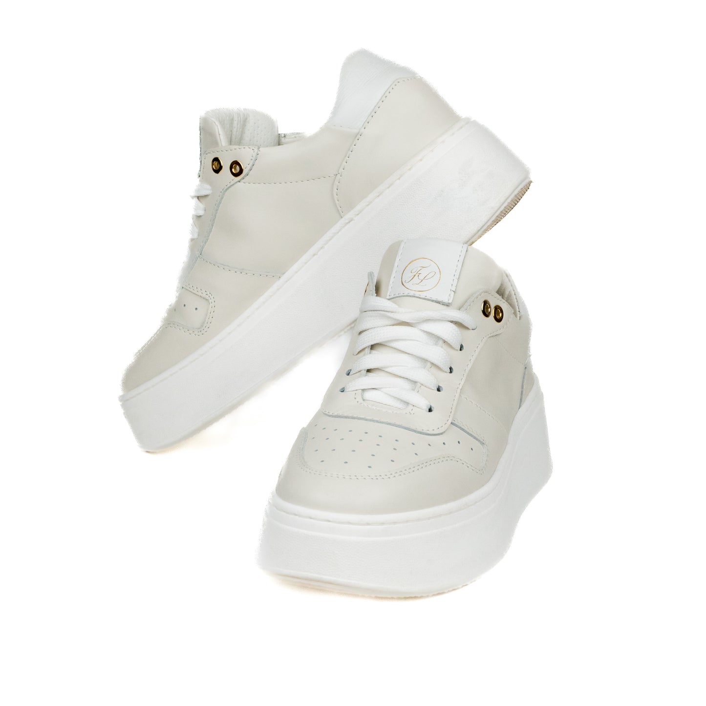 Sneakers in pelle da donna